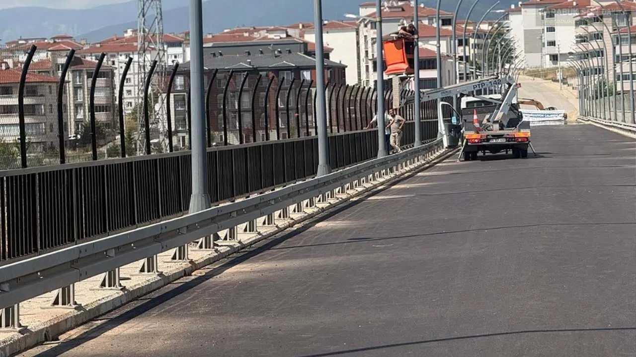5000 EVLER KANYON KÖPRÜSÜNDE ÇALIŞMALAR TAMAMLANMAK ÜZERE