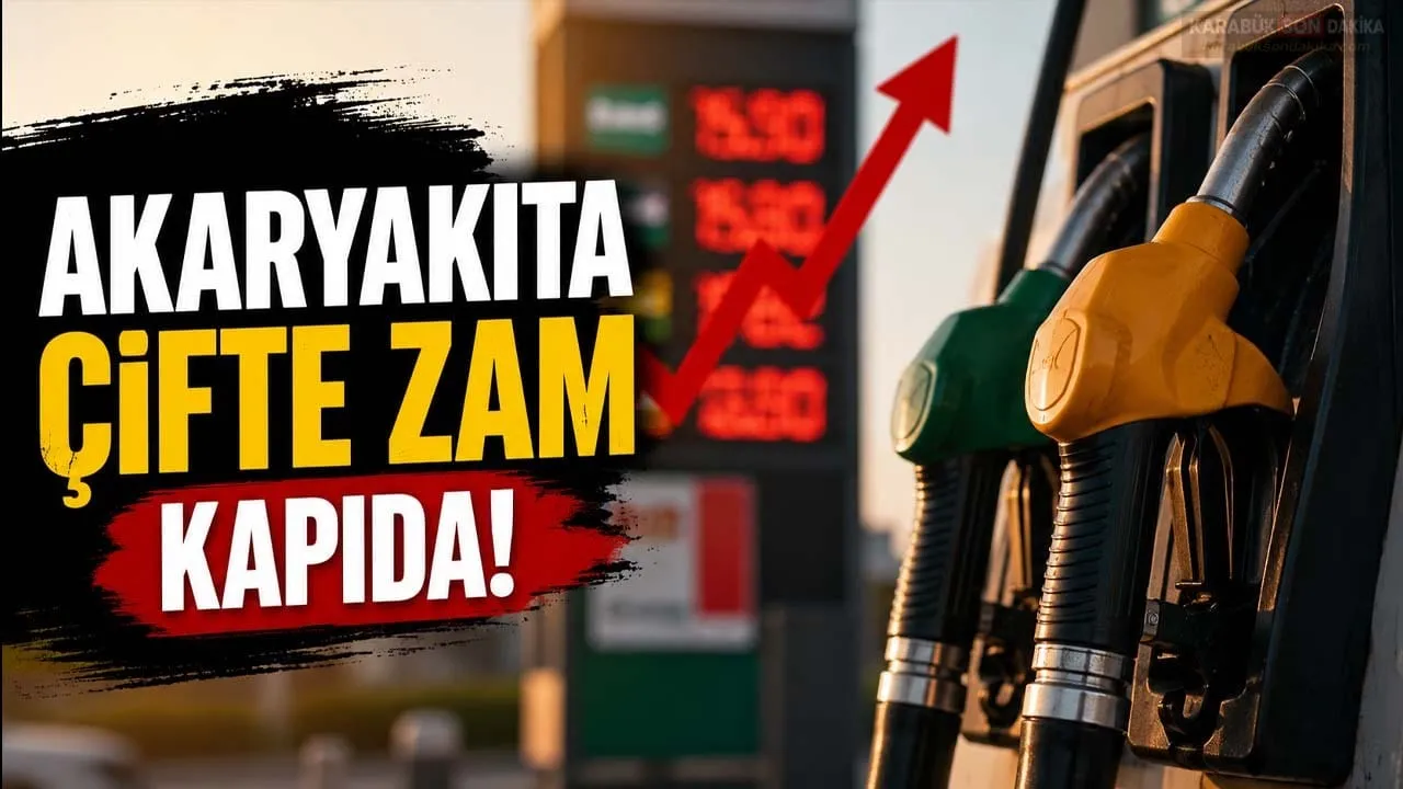 AKARYAKITTA ÇİFTE ZAM KAPIDA: MOTORİNE 3,90 TL, BENZİNE 1 TL ARTIŞ BEKLENİYOR