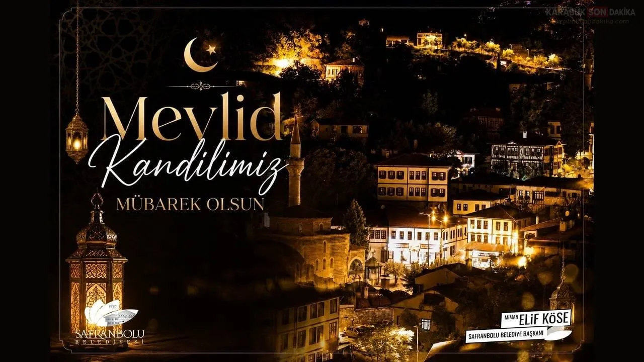 BAŞKAN ELİF KÖSE’DEN ANLAMLI MEVLİD KANDİLİ MESAJI
