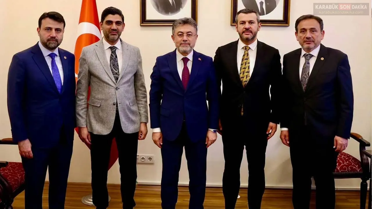 ÇETİNKAYA VE HEYETİNDEN BAKAN YUMAKLI’YA ZİYARET