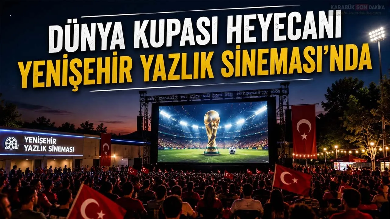 DÜNYA KUPASI HEYECANI YENİŞEHİR YAZLIK SİNEMASI’NDA YAŞANACAK