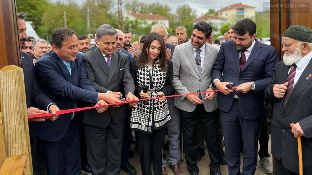 ESKİPAZAR’A YENİ YAŞAM ALANI: MİLLET BAHÇESİ DUALARLA AÇILDI