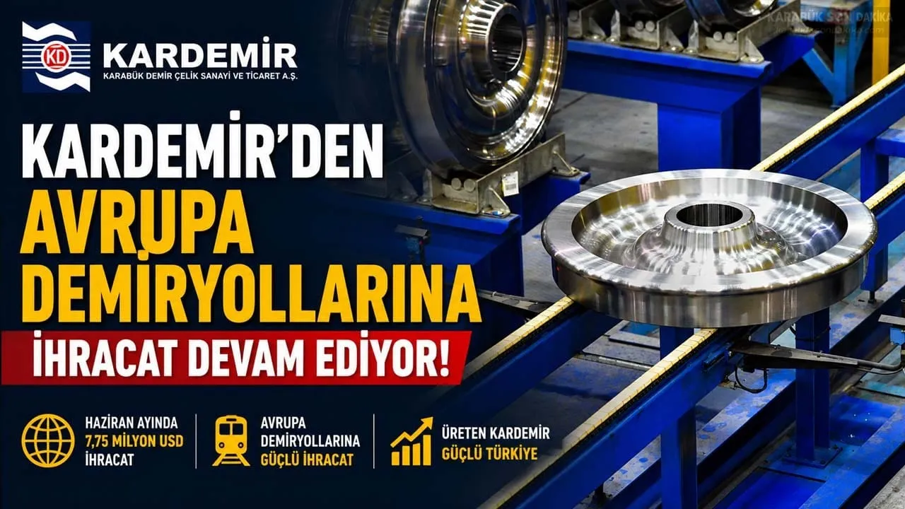 KARDEMİR AVRUPA’DA İHRACAT REKORUNA KOŞUYOR