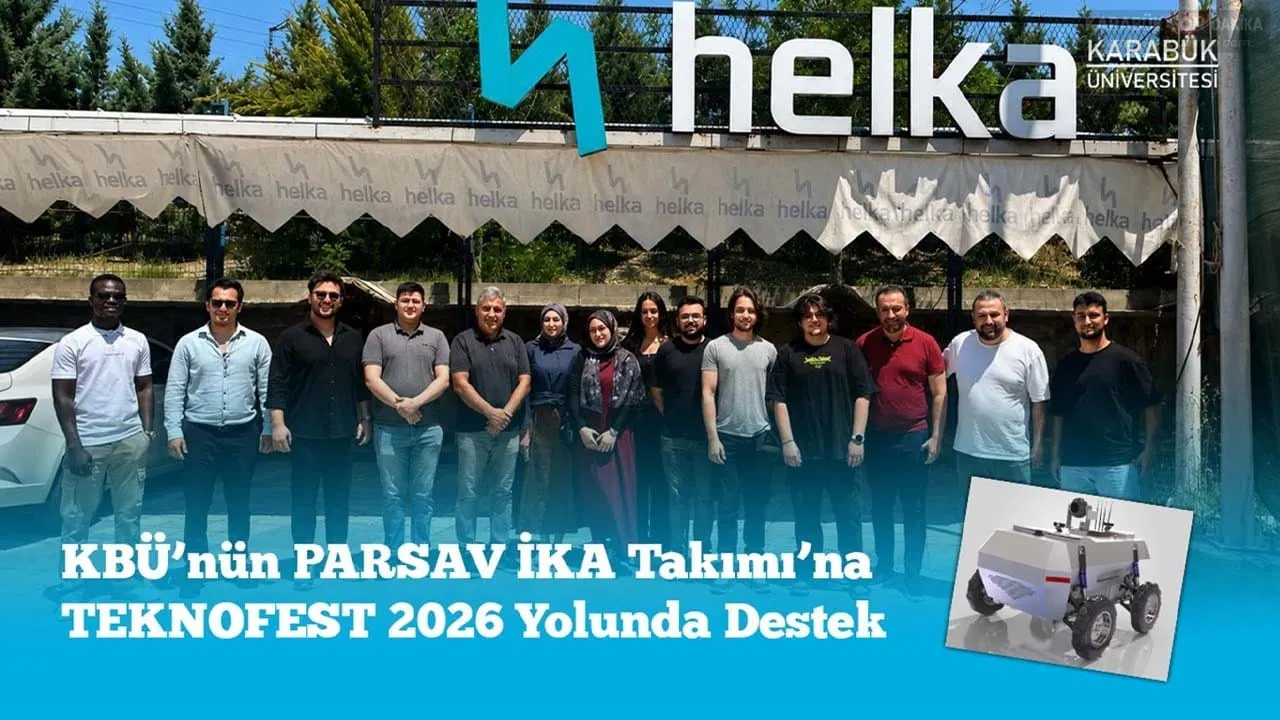 KBÜ’NÜN TEKNOFEST TAKIMINA GÜÇLÜ SPONSOR DESTEĞİ