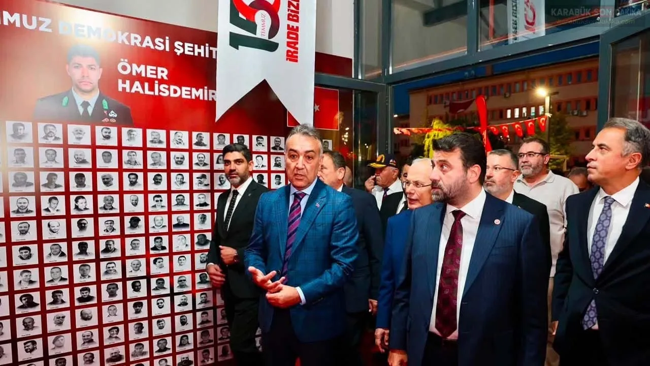 OKTAY ÇAĞATAY 15 TEMMUZ ANMA MERKEZİ’NDE: DEMOKRASİ DESTANI YENİDEN HATIRLANDI
