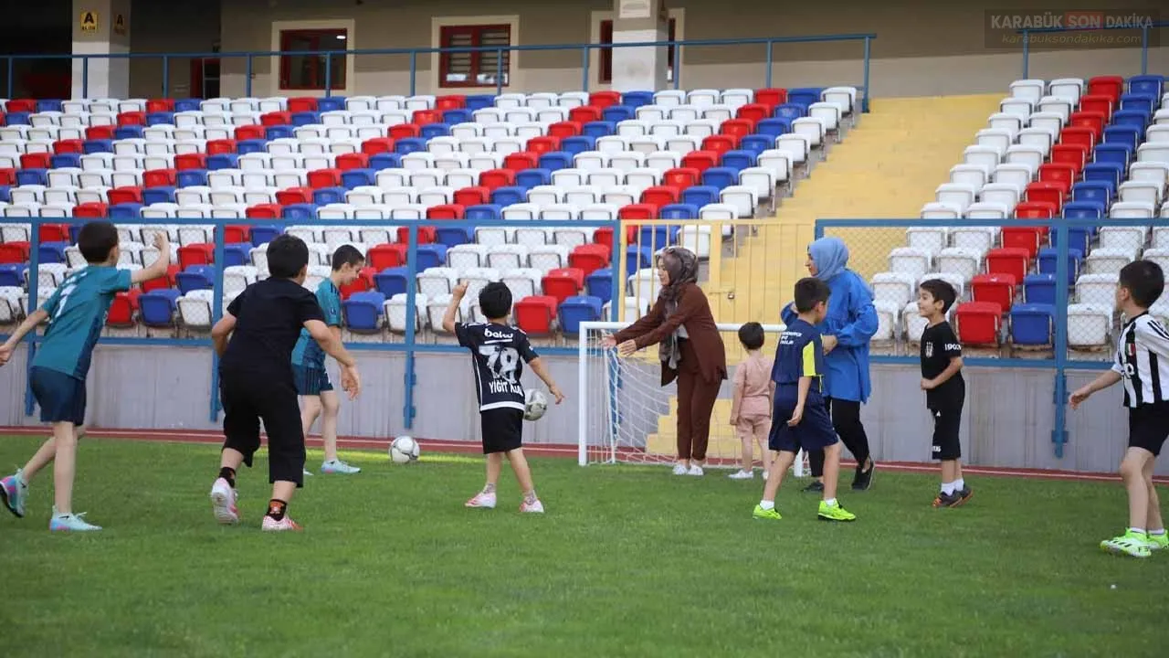STADYUMDA SPOR ŞÖLENİ! AİLELER VE ÇOCUKLAR BULUŞTU