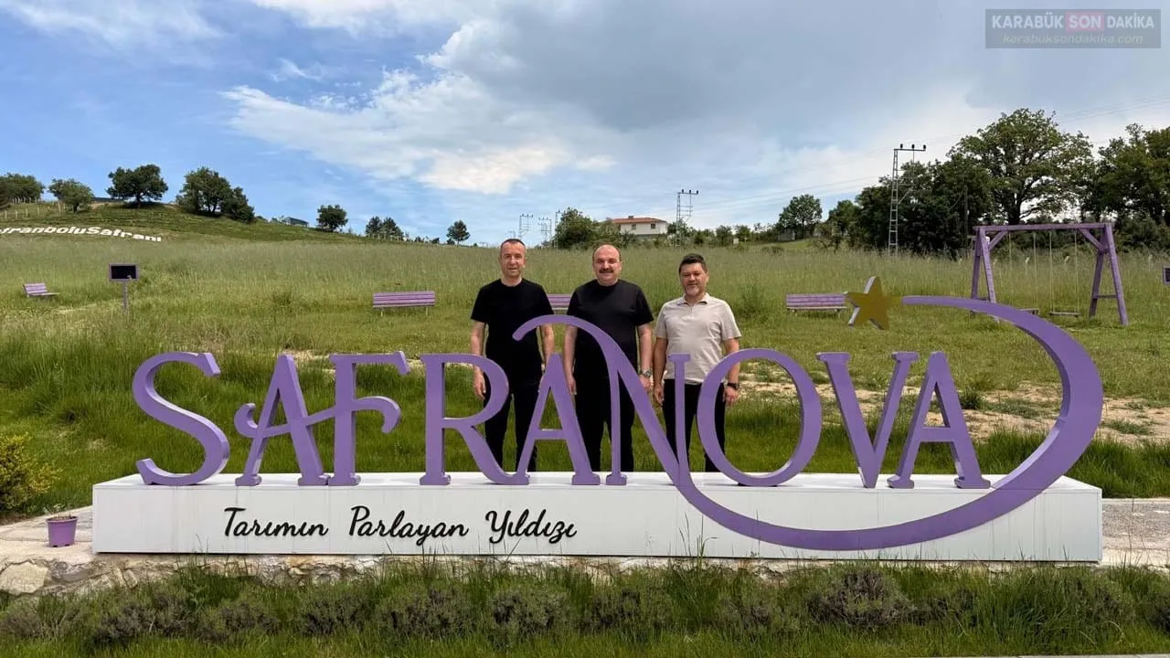 TARIMIN DUAYENLERİNDEN SAFRANOVA’YA ANLAMLI ZİYARET