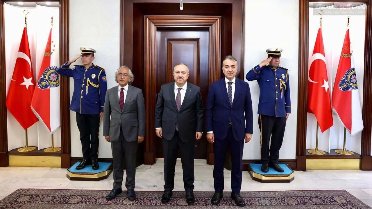 VALİ ÇAĞATAY’DAN EMNİYET GENEL MÜDÜRÜ FİDAN’A ZİYARET