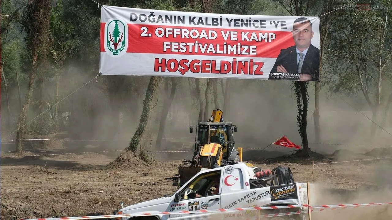 YENİCE'DE OFF-ROAD HEYECANI ZİRVE YAPTI! BİNLERCE KİŞİ FİNALDE BULUŞTU